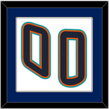 New York Number (Back) - Home White (1995-1998) - Single Mat 1