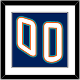 New York Number (Back) - Road Blue (1995-1998) - Single Mat 1