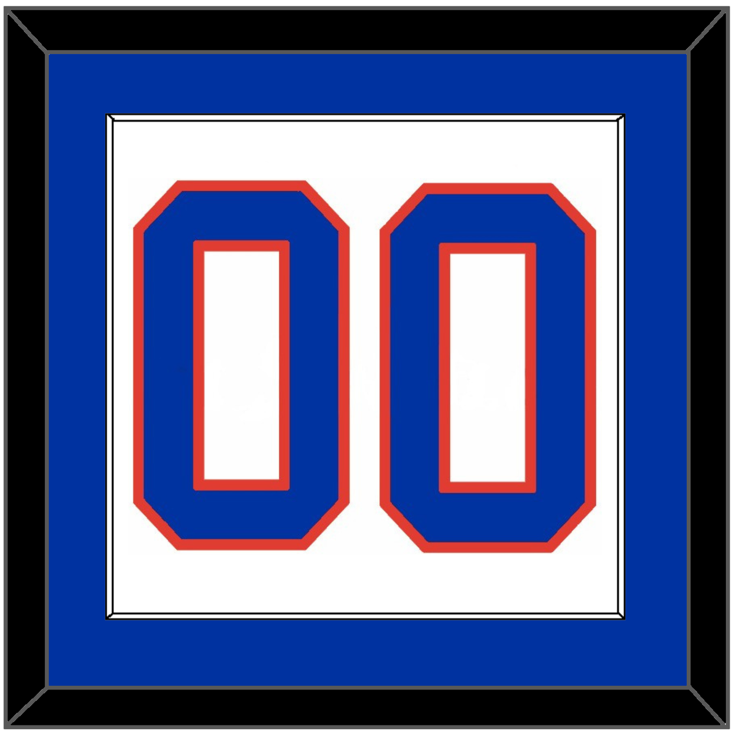 New York Number (Back) - Home White (1984-1995) - Essential Tier 1