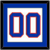 New York Number (Back) - Home White (1984-1995) - Single Mat 1