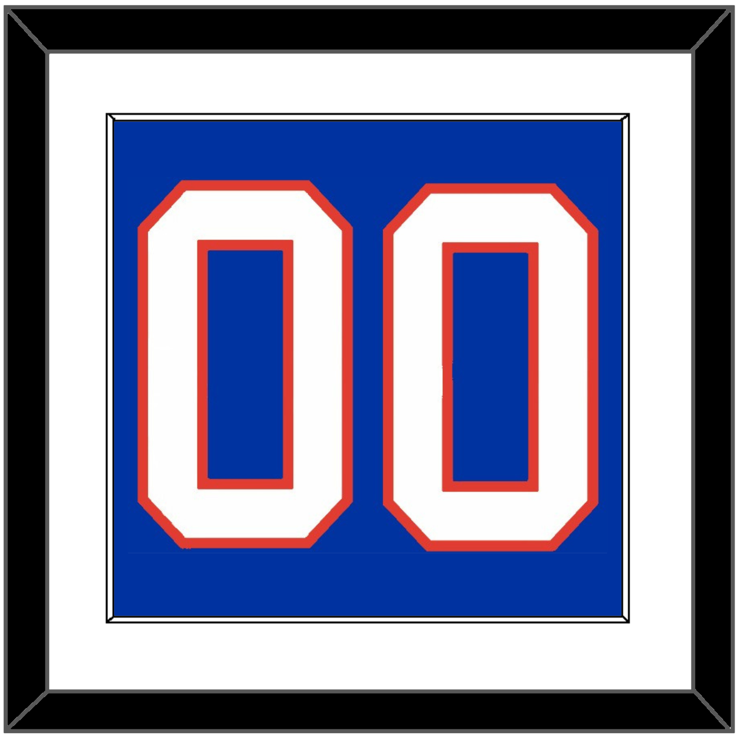 New York Number (Back) - Road Blue (1984-1995) - Essential Tier 1