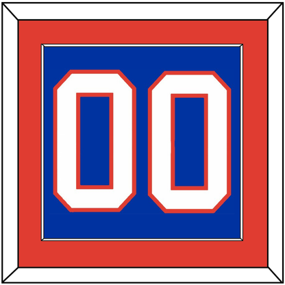 New York Number (Back) - Road Blue (1984-1995) - Essential Tier 2