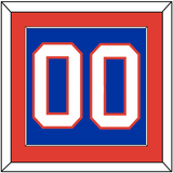 New York Number (Back) - Road Blue (1984-1995) - Single Mat 2