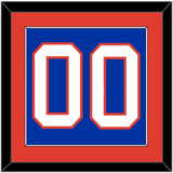 New York Number (Back) - Road Blue (1984-1995) - Single Mat 2