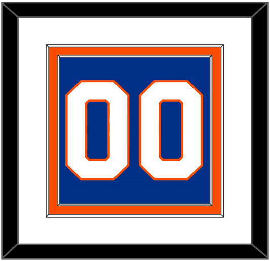 New York Number (Back) - Home Blue - Signature Tier 1
