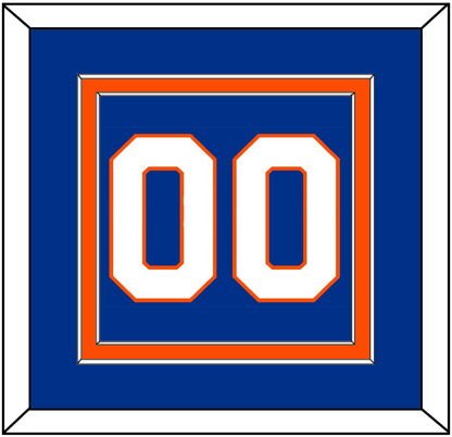 New York Number (Back) - Home Blue - Signature Tier 2