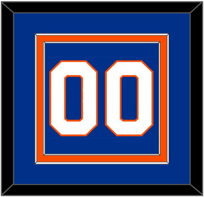 New York Number (Back) - Home Blue - Signature Tier 2