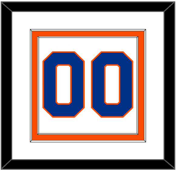 New York Number (Back) - Road White - Double Mat 2