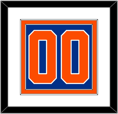 New York Number (Back) - Alternate Blue - Signature Tier 1