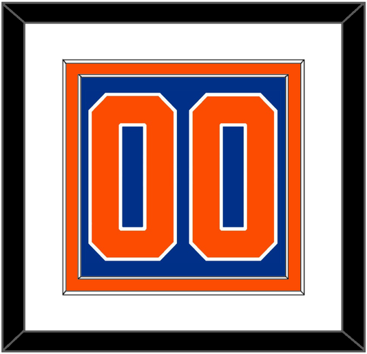 New York Number (Back) - Alternate Blue - Signature Tier 1