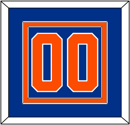 New York Number (Back) - Alternate Blue - Signature Tier 2