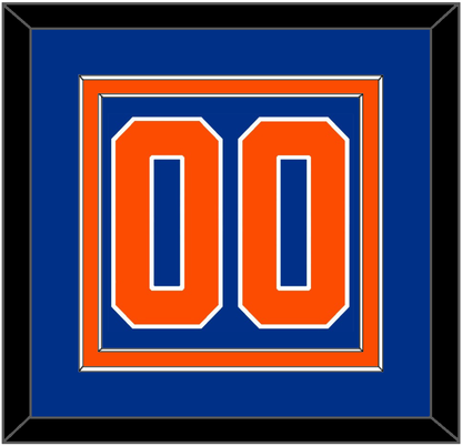 New York Number (Back) - Alternate Blue - Signature Tier 2