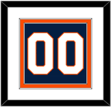 New York Number (Back) - Home Blue (2007-2010) - Double Mat 1