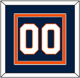 New York Number (Back) - Home Blue (2007-2010) - Double Mat 2