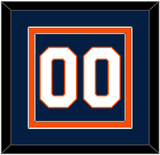 New York Number (Back) - Home Blue (2007-2010) - Double Mat 2