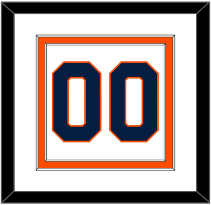 New York Number (Back) - Road White (2007-2010) - Signature Tier 2