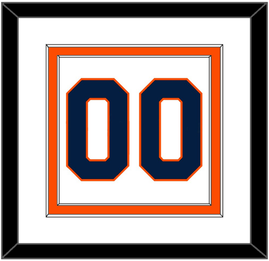 New York Number (Back) - Road White (2007-2010) - Signature Tier 2