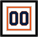 New York Number (Back) - Road White (2007-2010) - Double Mat 2