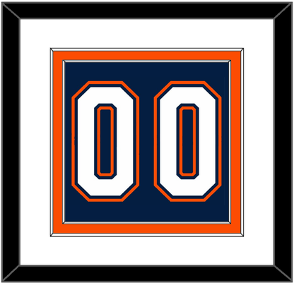 New York Number (Back) - Road/Home Blue (1998-2007) - Signature Tier 1