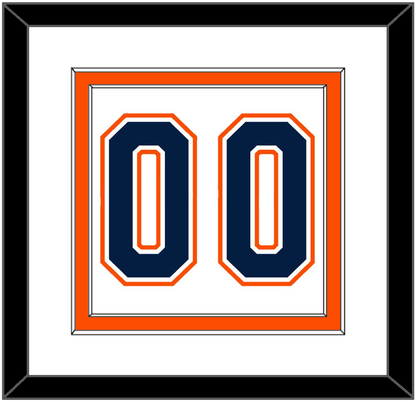 New York Number (Back) - Home/Road White (1998-2007) - Signature Tier 2