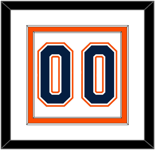 New York Number (Back) - Home/Road White (1998-2007) - Signature Tier 2