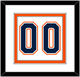 New York Number (Back) - Home/Road White (1998-2007) - Double Mat 2