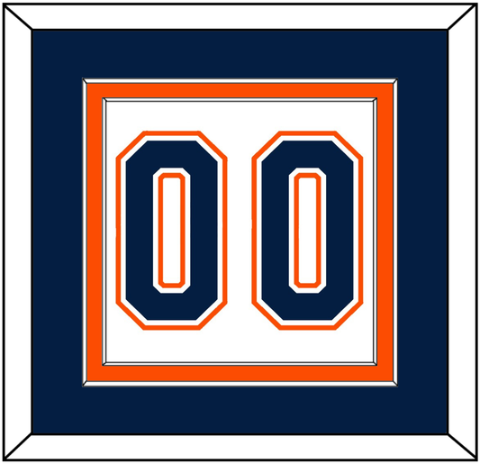 New York Number (Back) - Home/Road White (1998-2007) - Signature Tier 3