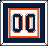 New York Number (Back) - Home/Road White (1998-2007) - Double Mat 3