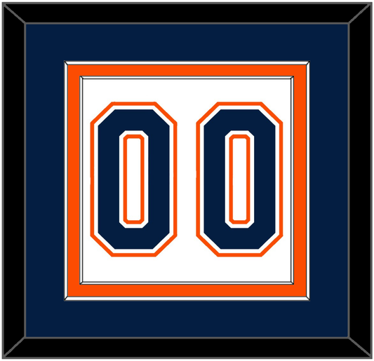 New York Number (Back) - Home/Road White (1998-2007) - Signature Tier 3