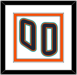 New York Number (Back) - Home White (1995-1998) - Double Mat 2