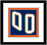 New York Number (Back) - Road Blue (1995-1998) - Double Mat 1