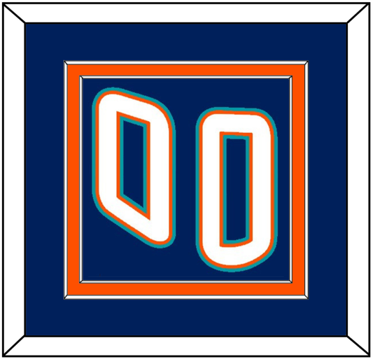 New York Number (Back) - Road Blue (1995-1998) - Signature Tier 2