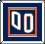 New York Number (Back) - Road Blue (1995-1998) - Double Mat 2