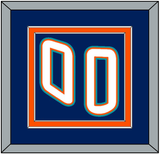 New York Number (Back) - Road Blue (1995-1998) - Double Mat 2