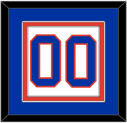 New York Number (Back) - Home White (1984-1995) - Signature Tier 2