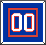 New York Number (Back) - Road Blue (1984-1995) - Double Mat 2