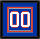 New York Number (Back) - Road Blue (1984-1995) - Double Mat 2