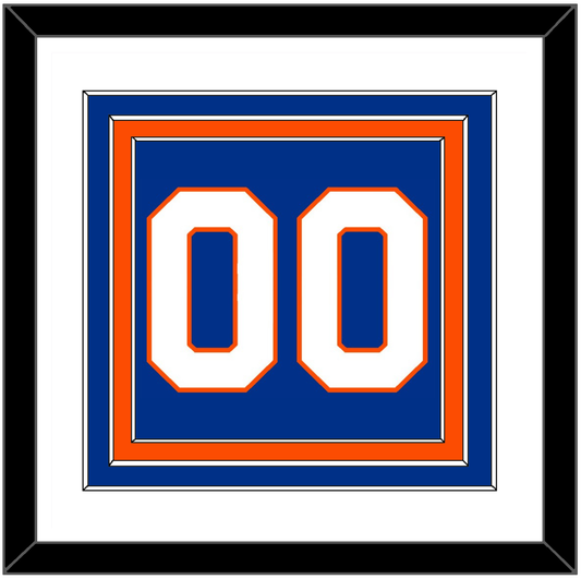 New York Number (Back) - Home Blue - Premier Tier 1