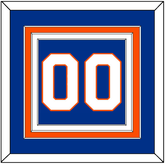 New York Number (Back) - Home Blue - Premier Tier 2