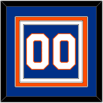 New York Number (Back) - Home Blue - Premier Tier 2
