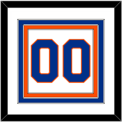 New York Number (Back) - Road White - Premier Tier 1