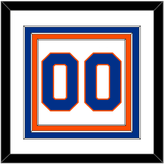 New York Number (Back) - Road White - Premier Tier 1