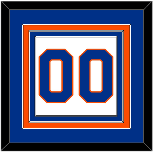 New York Number (Back) - Road White - Premier Tier 2