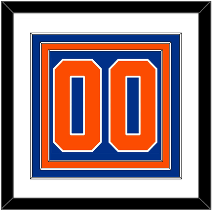New York Number (Back) - Alternate Blue - Premier Tier 1