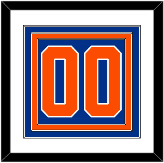 New York Number (Back) - Alternate Blue - Premier Tier 1