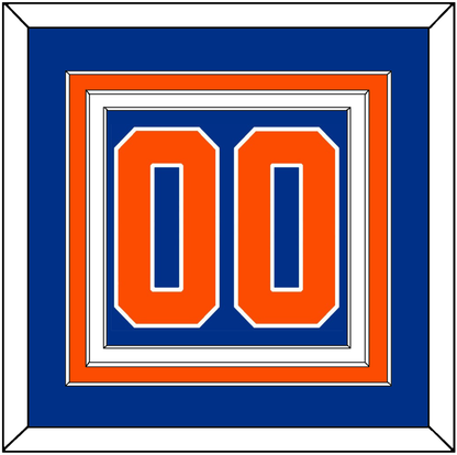New York Number (Back) - Alternate Blue - Premier Tier 2