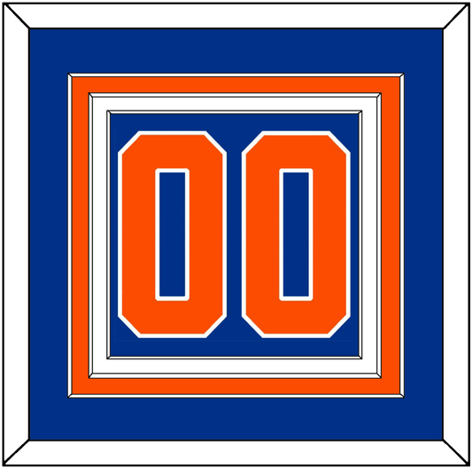 New York Number (Back) - Alternate Blue - Premier Tier 2