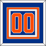 New York Number (Back) - Alternate Blue - Triple Mat 2