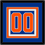 New York Number (Back) - Alternate Blue - Triple Mat 2