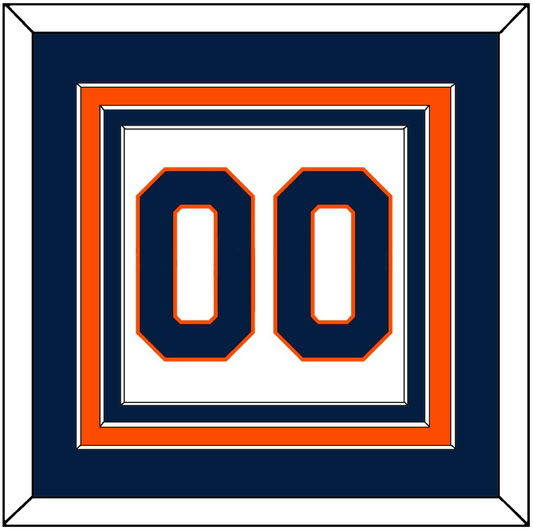New York Number (Back) - Road White (2007-2010) - Premier Tier 2